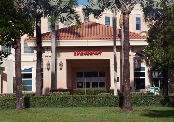 Fortress Screens on Hospital Emergency Department